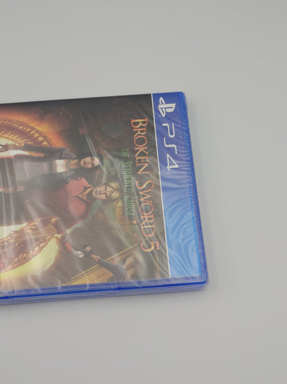 Broken Sword 5: The Serpent's Curse (PS4, UK PAL) – Factory Sealed
