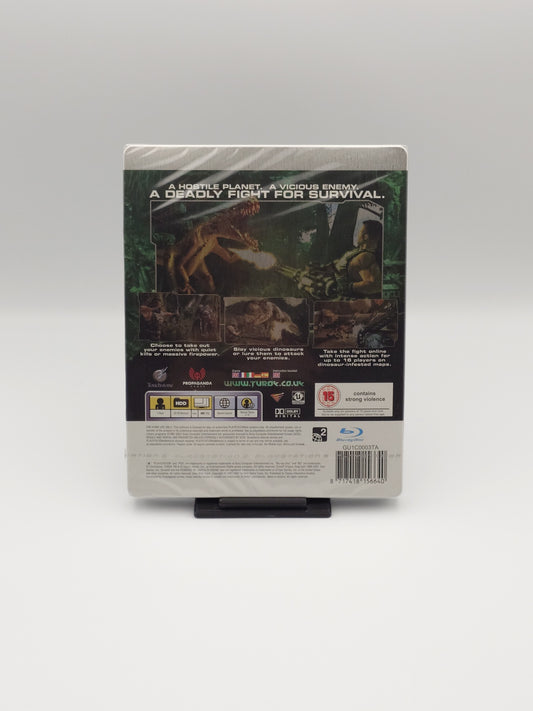 Turok – Limited Edition Steelbook (PS3, UK PAL) – Factory Sealed