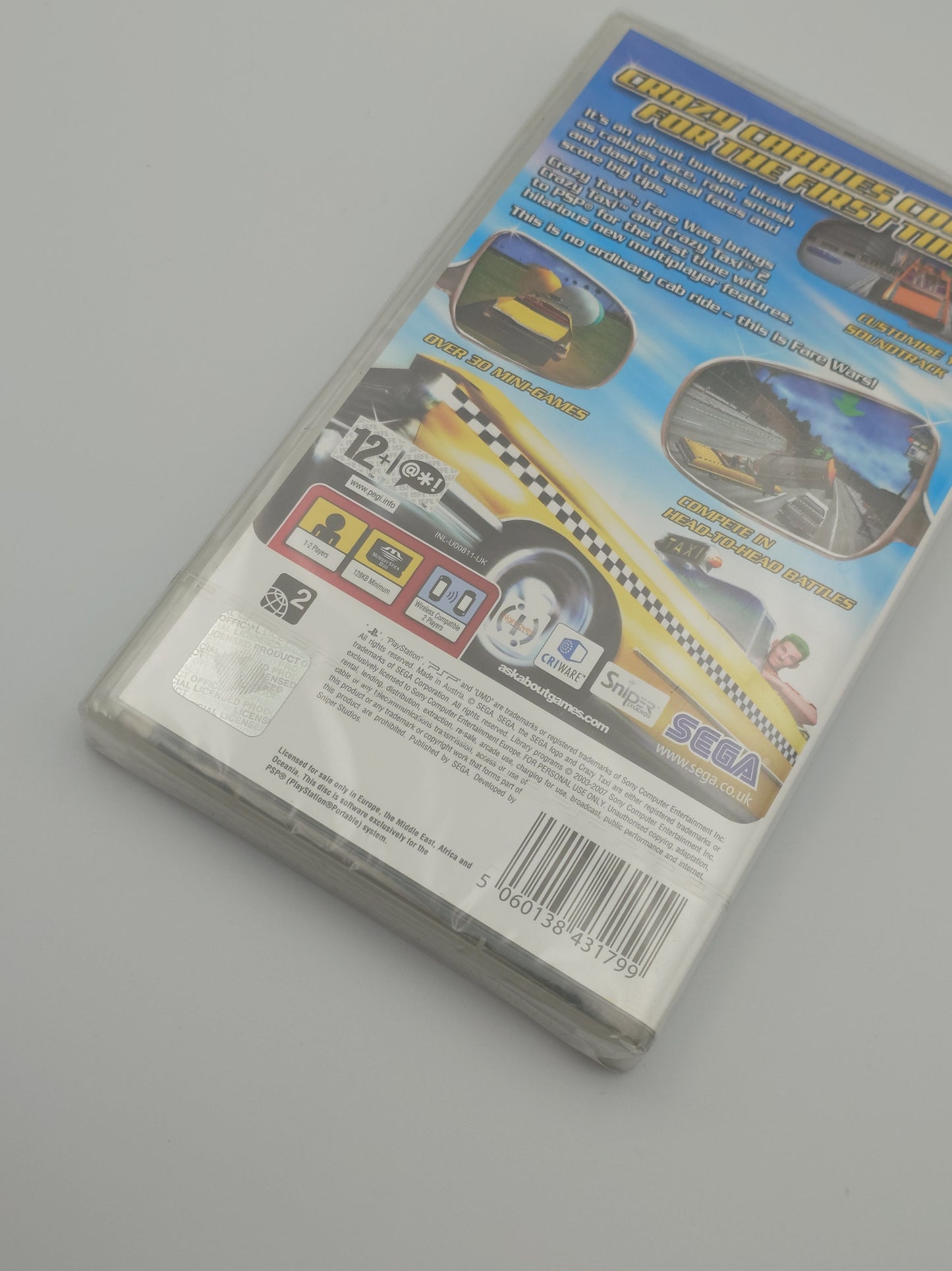 Crazy Taxi: Fire Wars (PSP, UK PAL) – Factory Sealed
