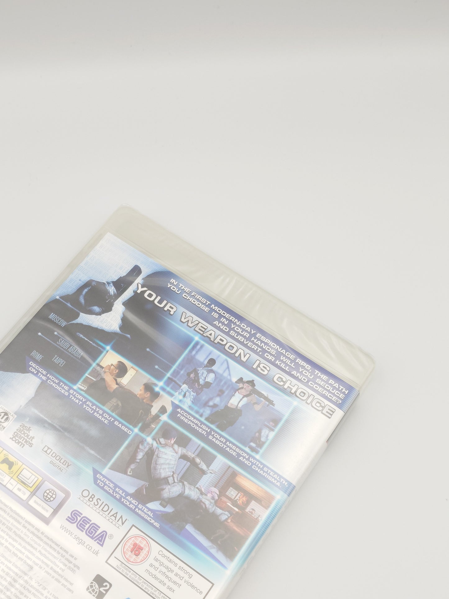 Alpha Protocol: The Espionage RPG (PS3, UK PAL) – Factory Sealed