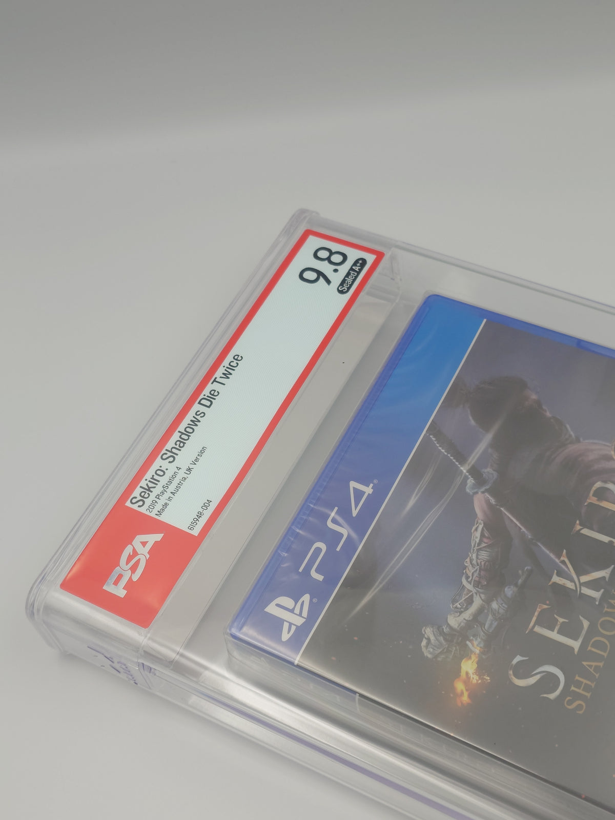 Sekiro: Shadows Die Twice (PS4, UK PAL, Factory Sealed) - PSA Graded 9.8 A++
