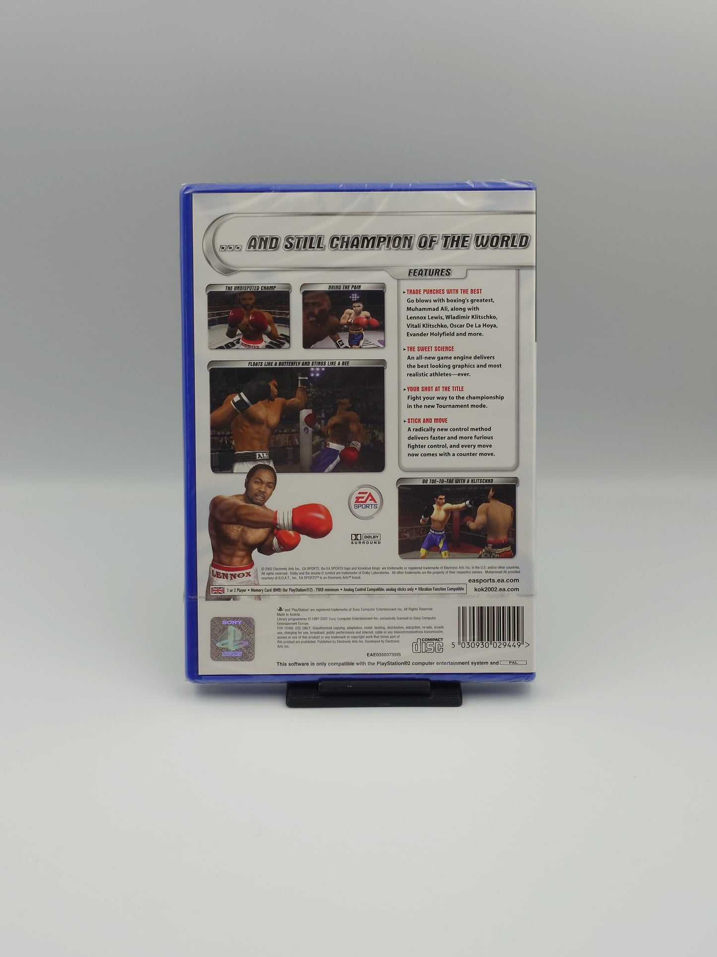 Knockout Kings 2002 (PS2, UK PAL) - Factory Sealed