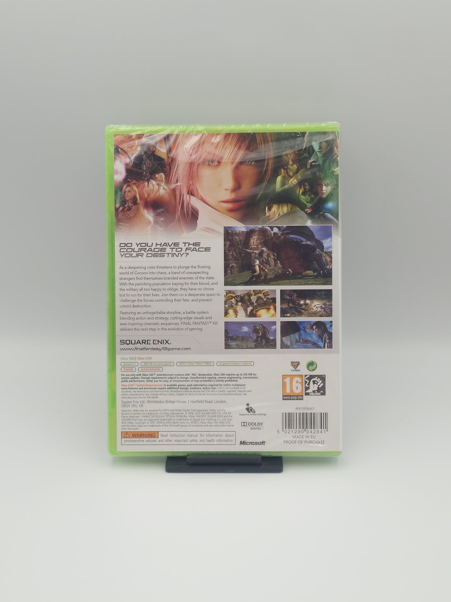 Final Fantasy XIII (Xbox 360 Classics, PAL) – Factory Sealed