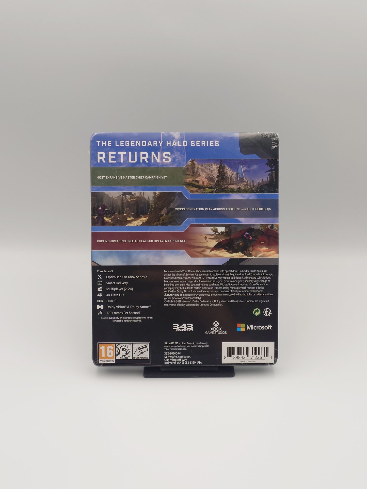 Halo Infinite – Collector's Steelbook Edition (Xbox One, PAL) – Factory Sealed