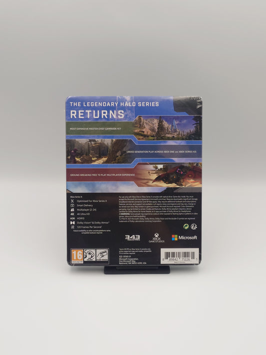 Halo Infinite – Collector's Steelbook Edition (Xbox One, PAL) – Factory Sealed