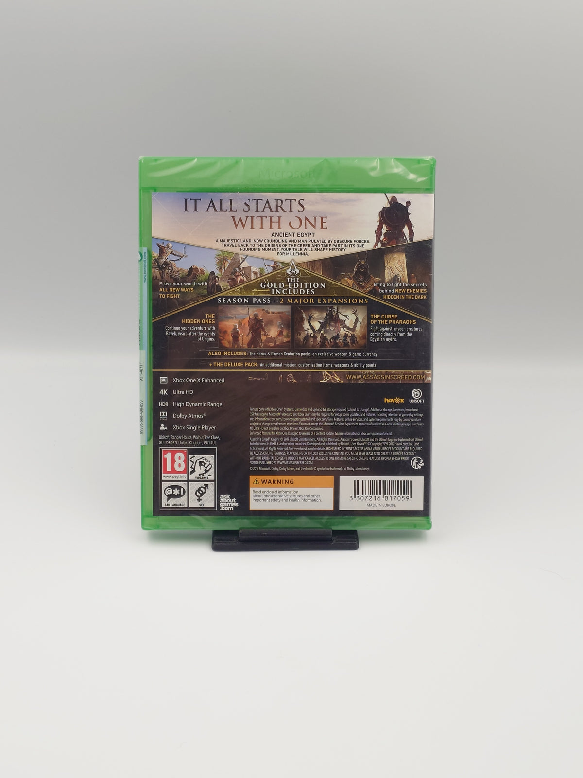 Assassin's Creed Origins – Gold Edition (Xbox One, PAL) - Factory Sealed