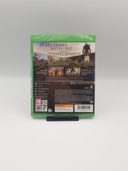 Assassin's Creed Origins – Gold Edition (Xbox One, PAL) - Factory Sealed