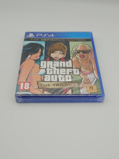 Grand Theft Auto: The Trilogy (PS4, UK PAL) – Factory Sealed