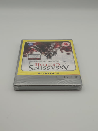 Assassin's Creed II: Game of the Year Edition (PS3 Platinum, UK PAL) – Factory Sealed