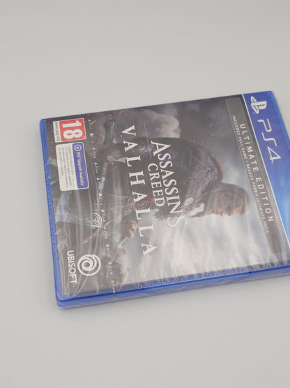 Assassin's Creed Valhalla – Ultimate Edition (PS4, UK PAL) – Factory Sealed