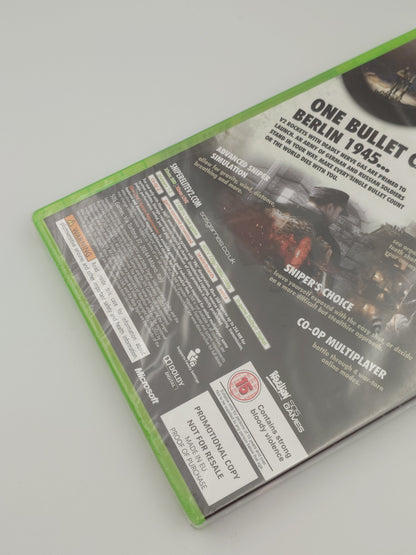 Sniper Elite V2 - Promotional Copy Not For Resale (Xbox 360, PAL) - Factory Sealed