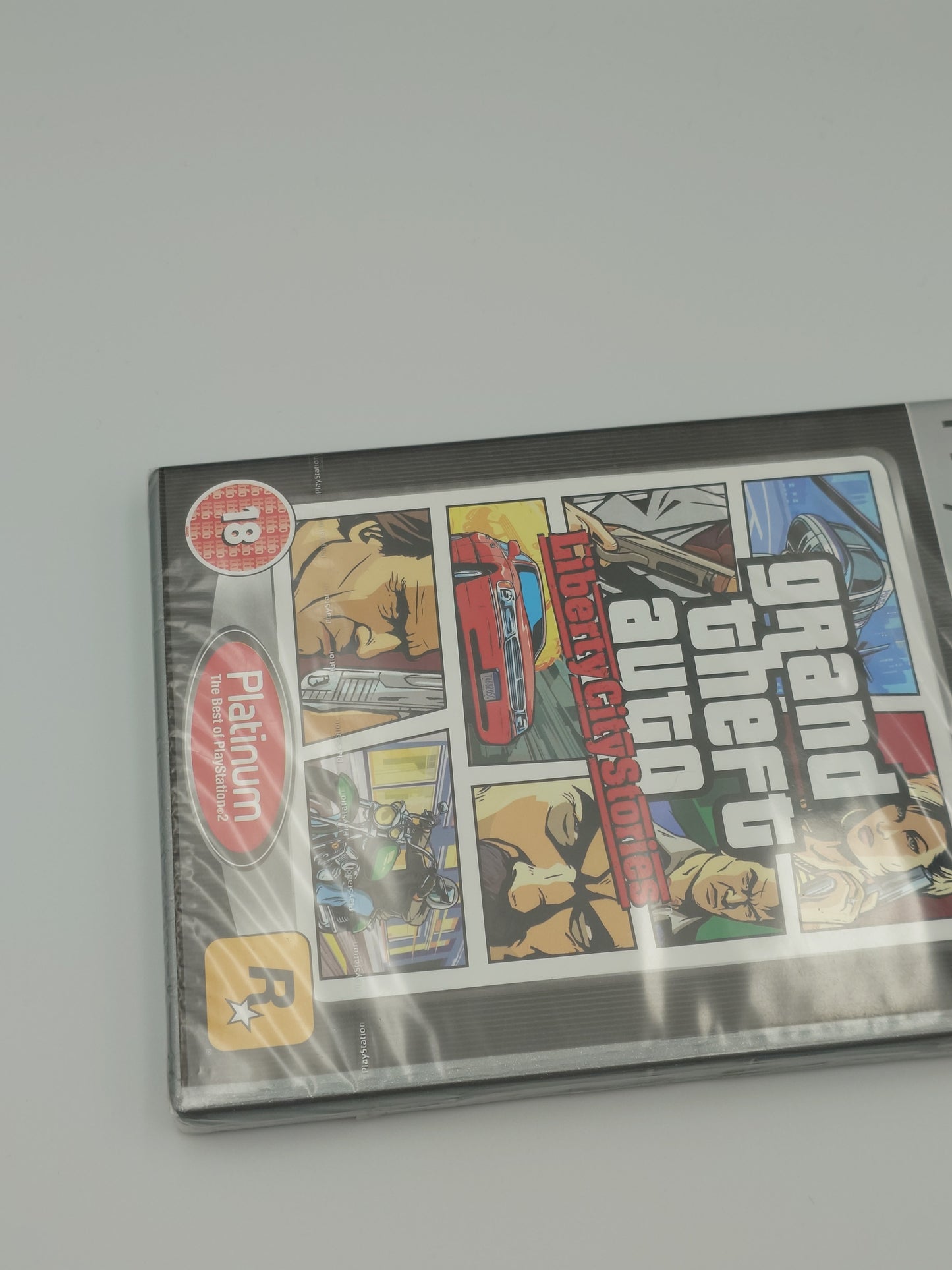 Grand Theft Auto: Liberty City Stories (PS2 Platinum, UK PAL) – Factory Sealed