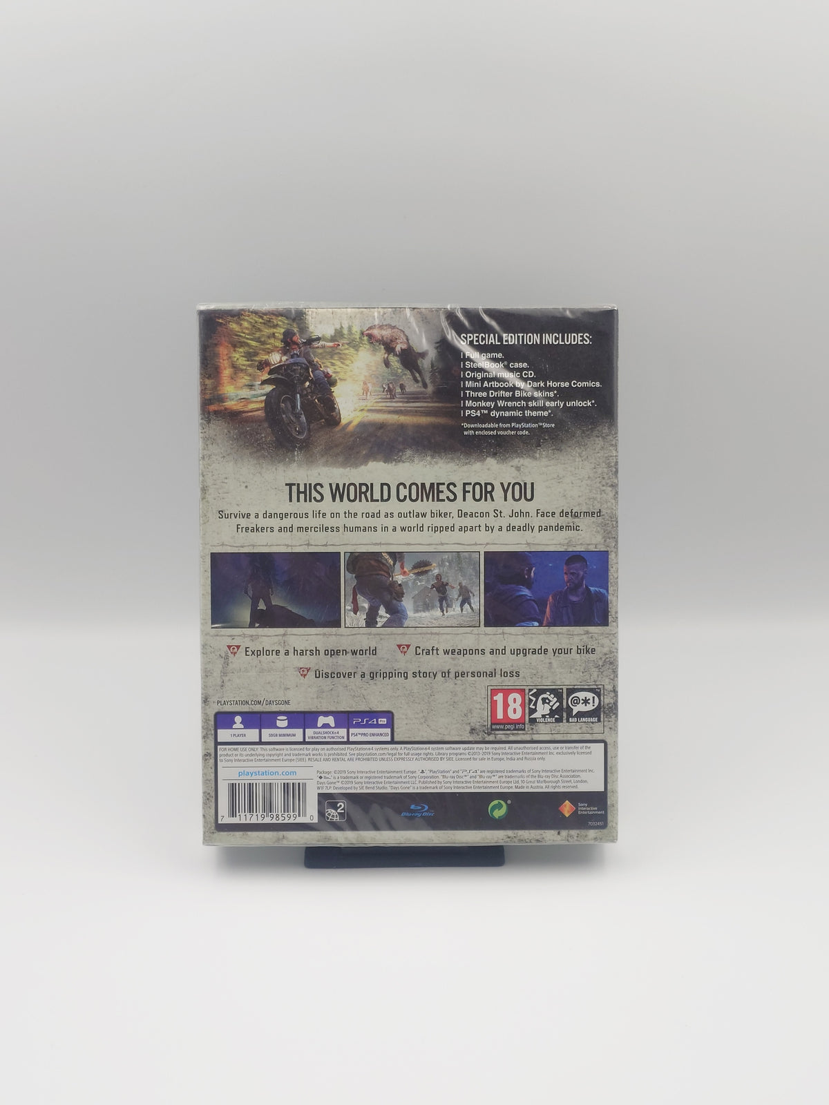 Days Gone - Special Edition (PS4, UK PAL) - Factory Sealed