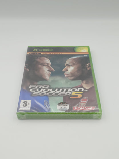 Pro Evolution Soccer 5 (Xbox, PAL) - Factory Sealed