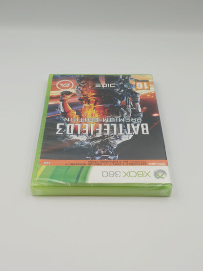 Battlefield 3 - Premium Edition (Xbox 360, PAL) - Factory Sealed