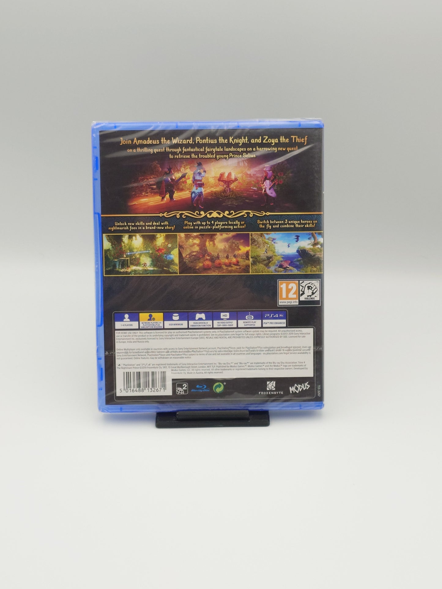Trine 4: The Nightmare Prince (PS4, UK PAL) – Factory Sealed