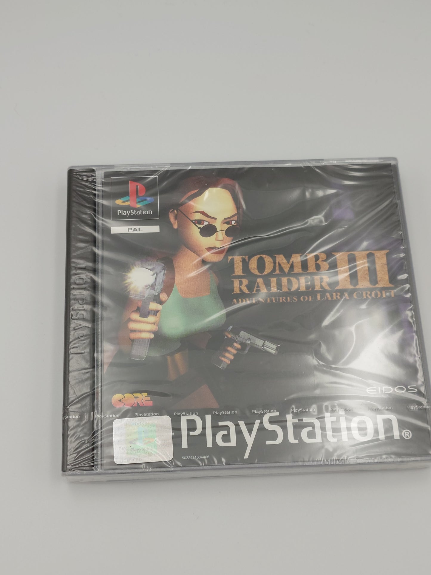 Tomb Raider III: Adventures of Lara Croft (PS1, UK PAL) – Factory Sealed