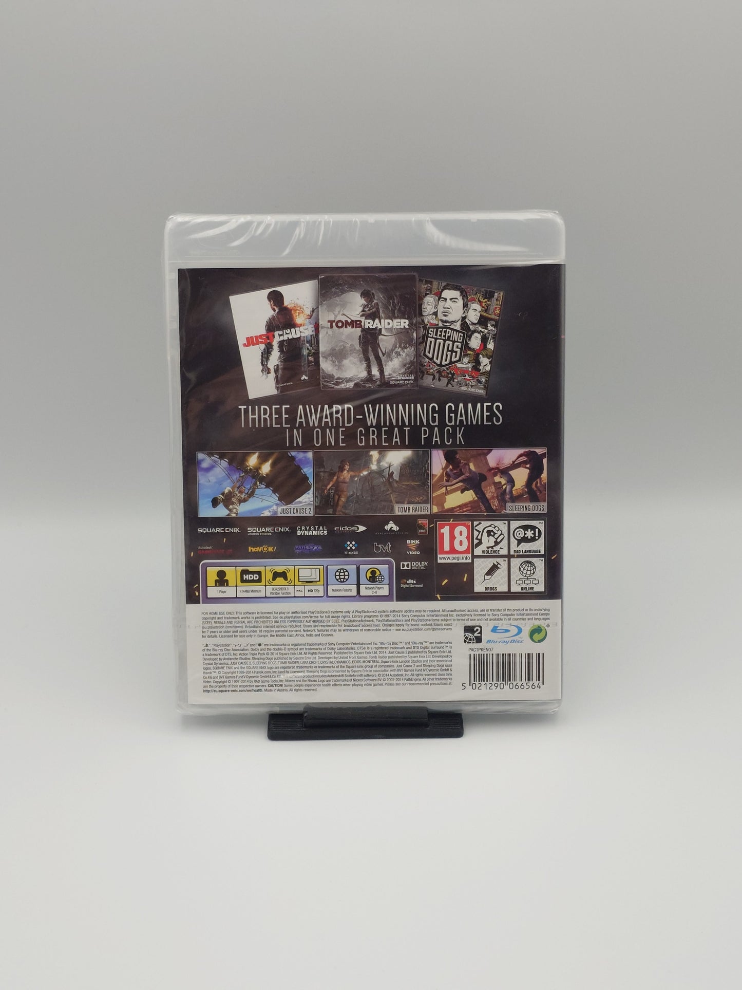 Ultimate Action Triple Pack (PS3, UK PAL) – Factory Sealed