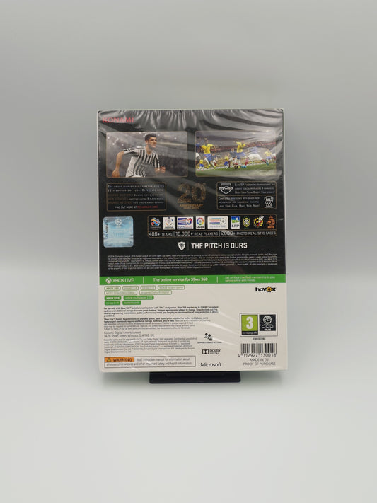 PES 2016 – Slipcover Edition (Xbox 360, PAL) – Factory Sealed