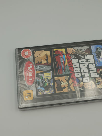 Grand Theft Auto: Liberty City Stories (PSP Platinum, UK PAL) – Factory Sealed