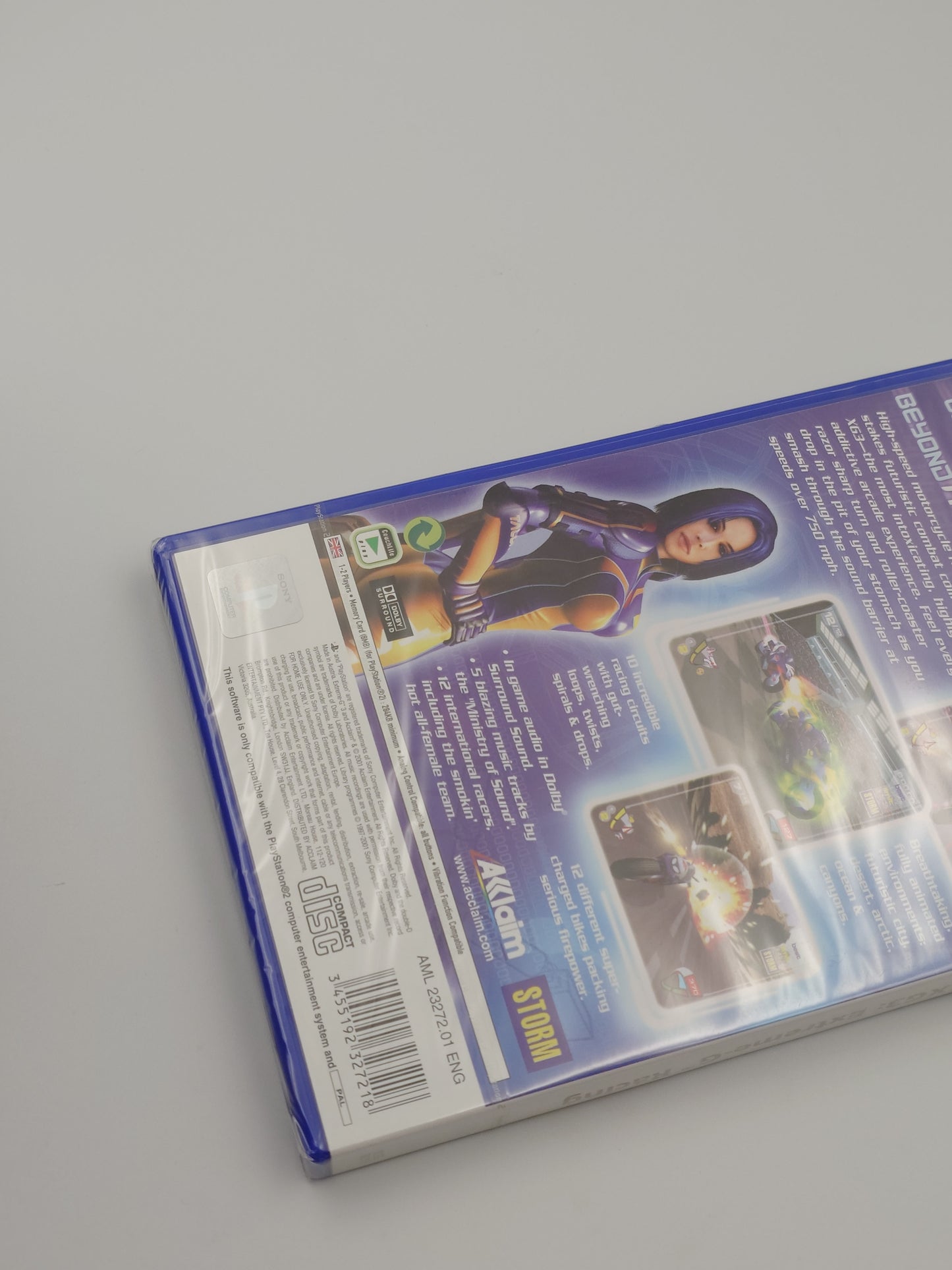XGIII Extreme-G Racing (PS2, UK PAL) - Factory Sealed