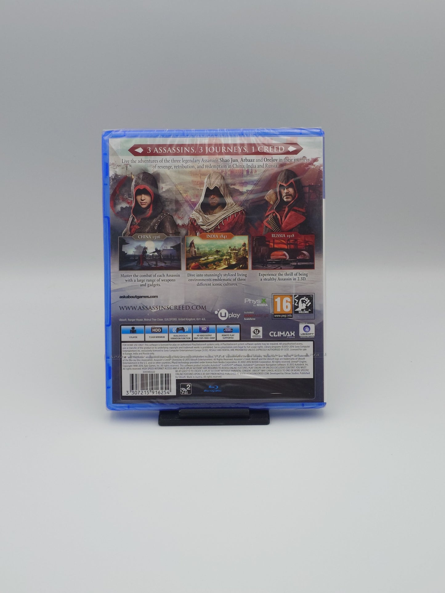 Assassins Creed Chronicles (PS4, UK PAL) – Factory Sealed