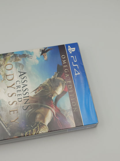 Assassin's Creed Odyssey – Omega Edition with Custom Acrylic Display Case (PS4, UK PAL) – Factory Sealed
