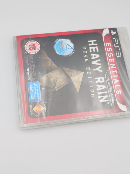 Heavy Rain – Move Edition (PS3 Essentials, UK PAL) – Factory Sealed