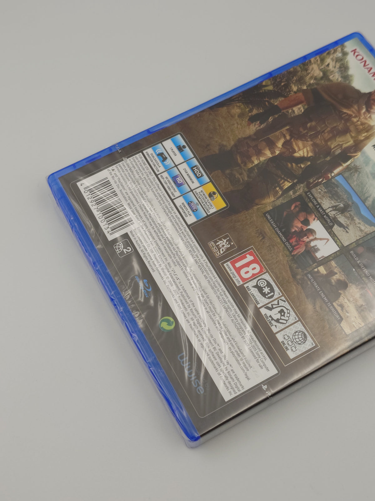 Metal Gear Solid V: The Phantom Pain (PS4, UK PAL) - Factory Sealed