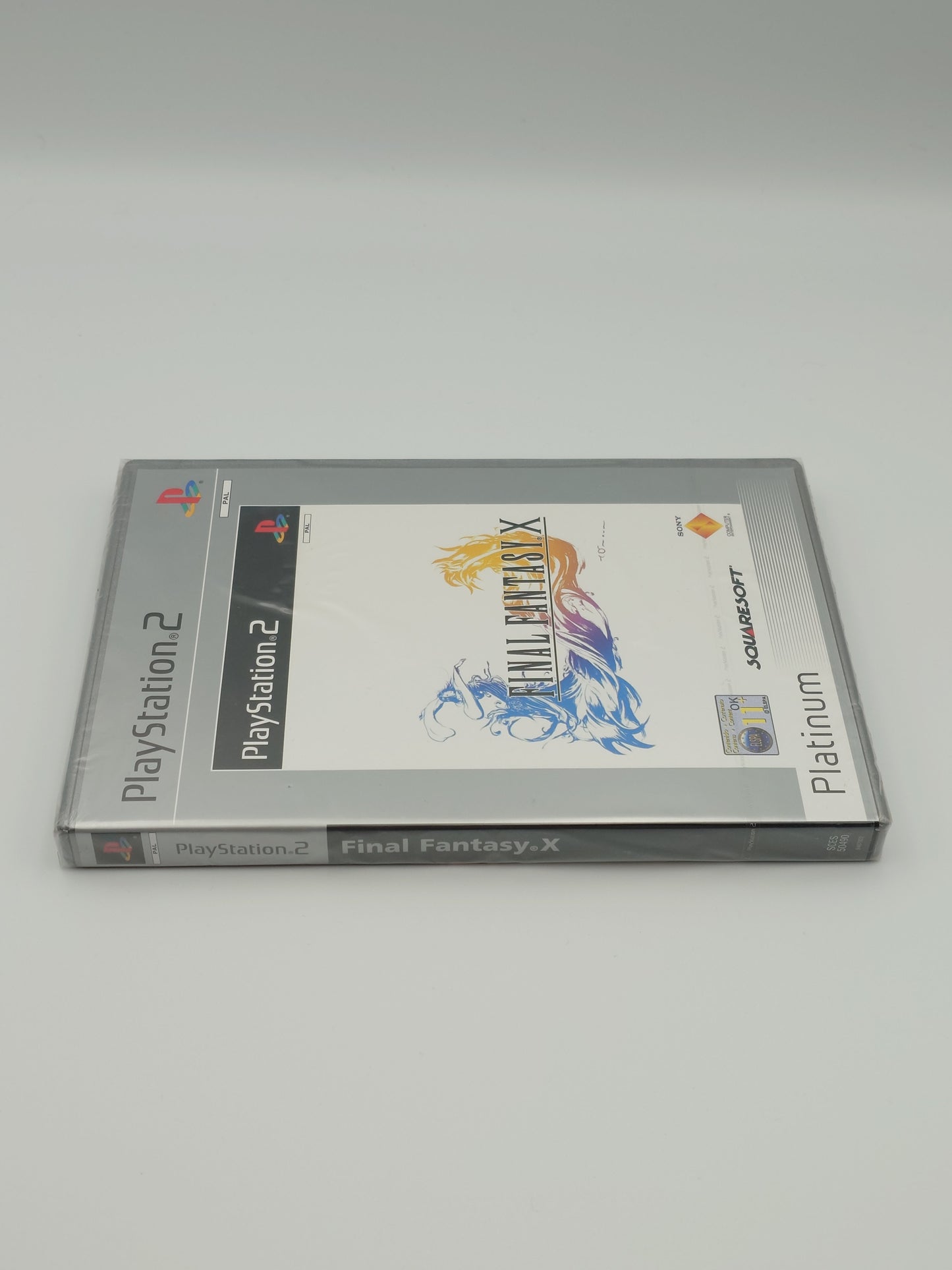 Final Fantasy X – Squaresoft Print (PS2 Platinum, UK PAL) – Factory Sealed