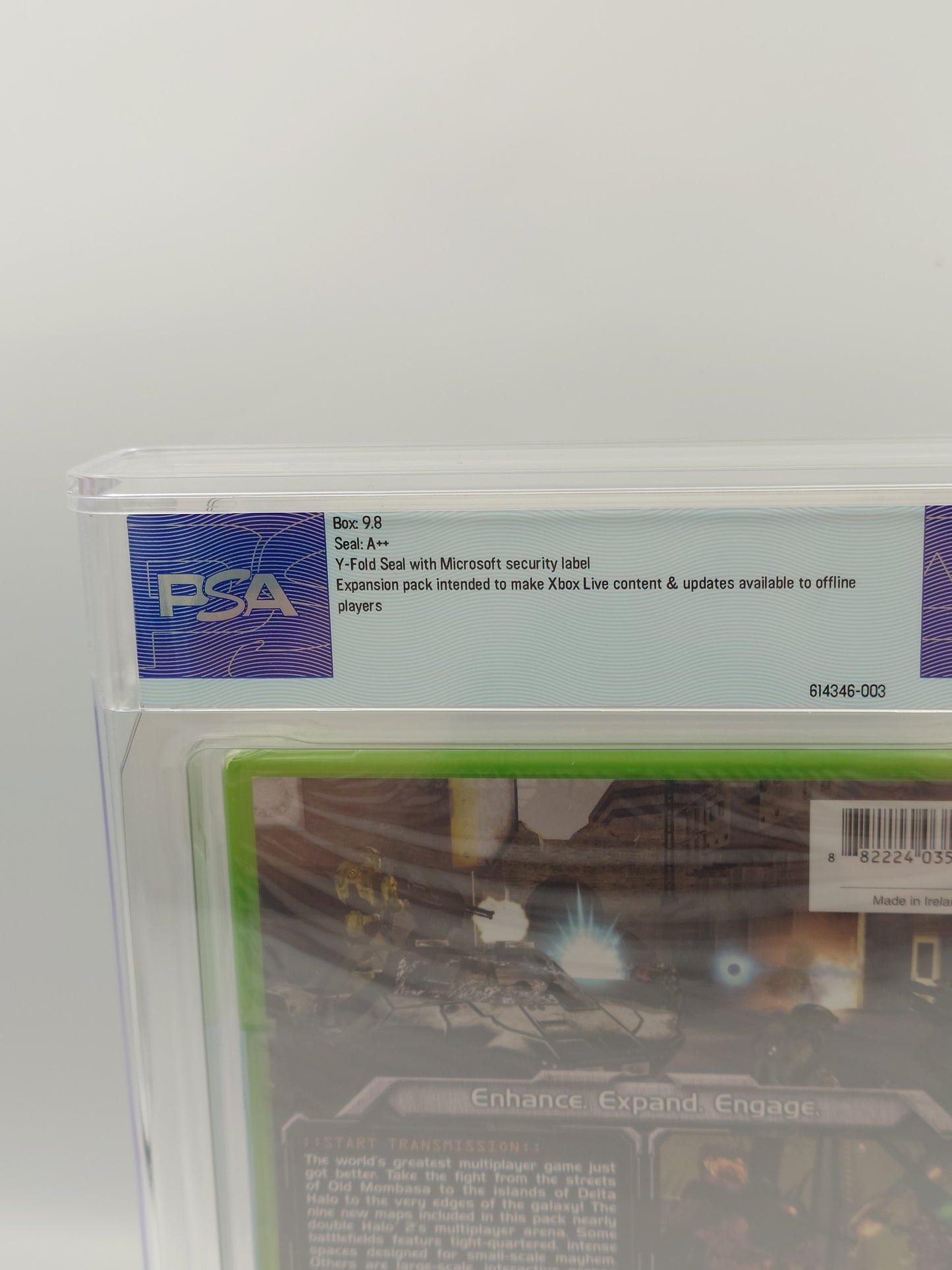 Halo 2 - Multiplayer Map Pack (Xbox, PAL, Factory Sealed) - PSA 9.8 A++
