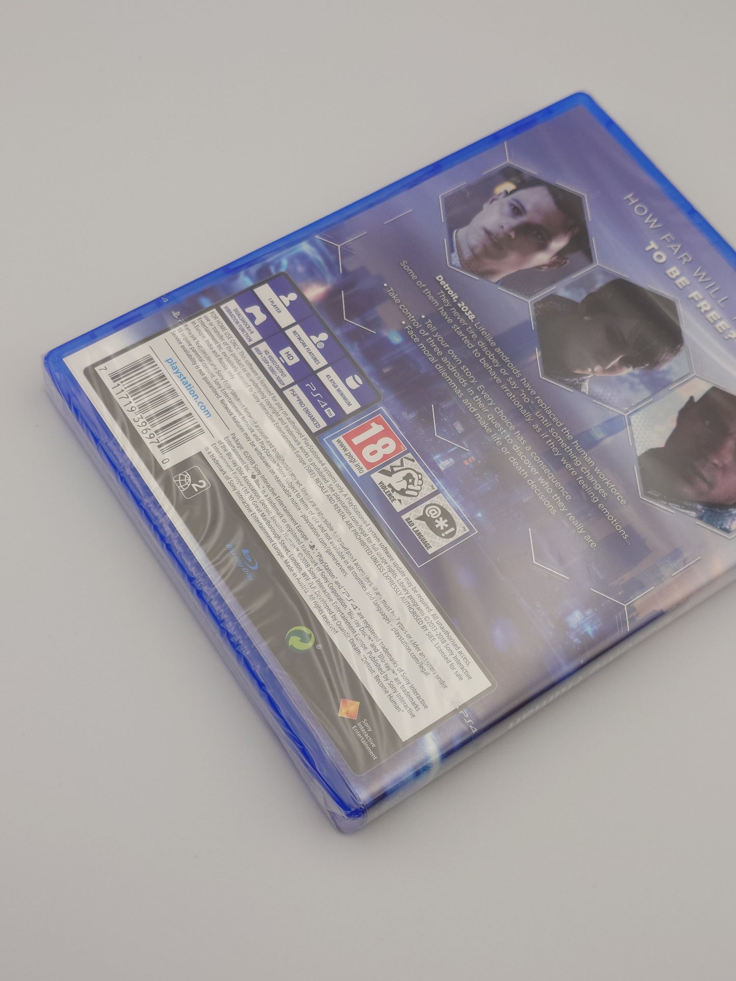 Detroit: Become Human (PS4, UK PAL) – Factory Sealed