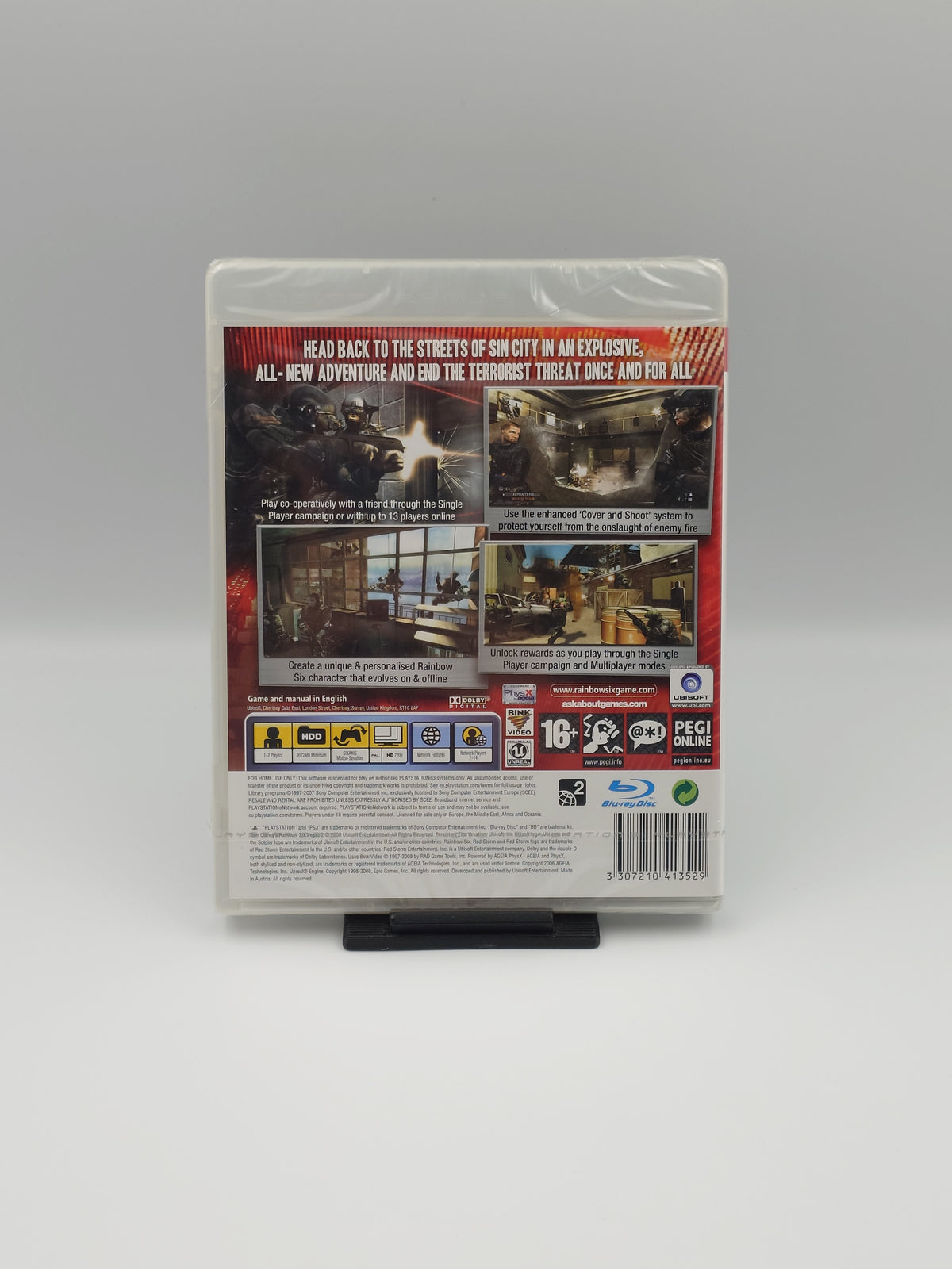 Tom Clancy’s Rainbow Six: Vegas 2 (PS3, UK PAL) - Factory Sealed