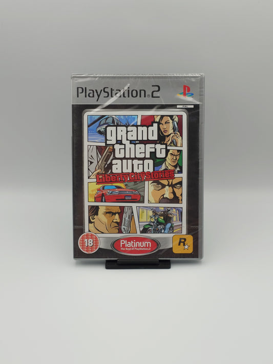 Grand Theft Auto: Liberty City Stories (PS2 Platinum, UK PAL) – Factory Sealed