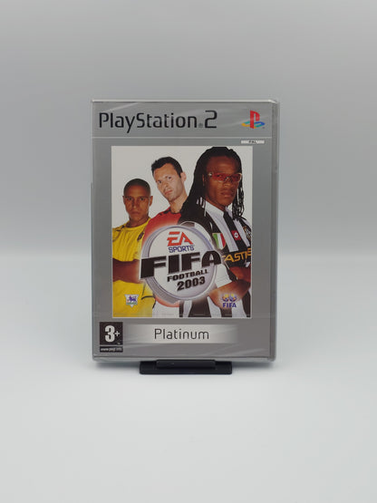 FIFA Football 2003 (PS2 Platinum, UK PAL) - Factory Sealed