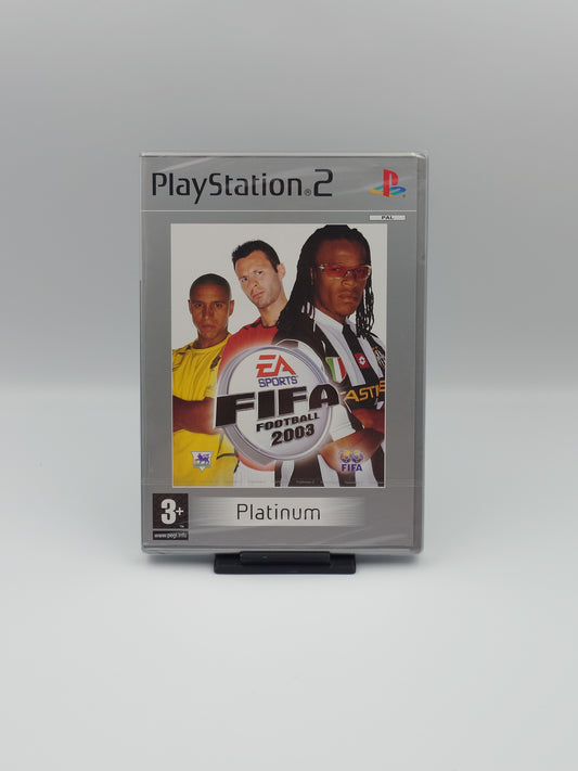 FIFA Football 2003 (PS2 Platinum, UK PAL) - Factory Sealed
