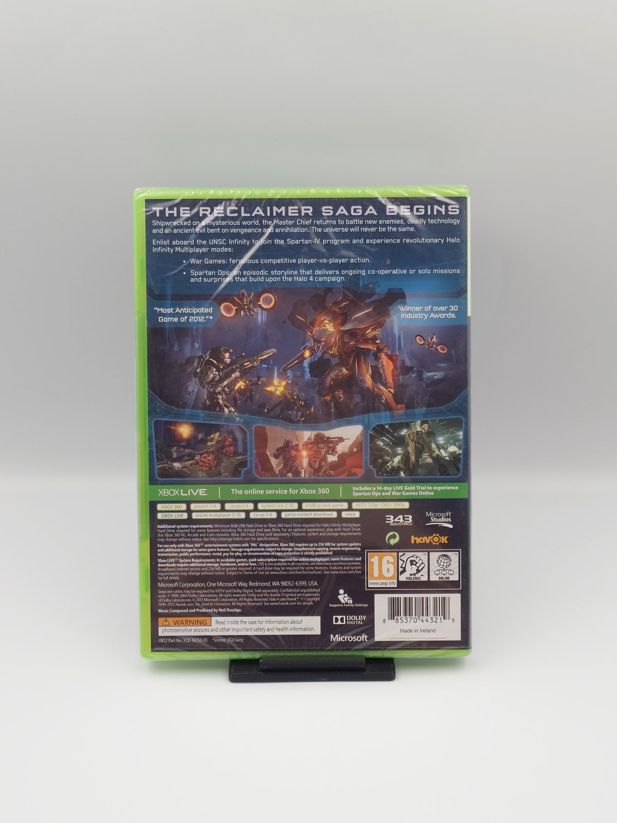 Halo 4 (Xbox 360, PAL) - Factory Sealed