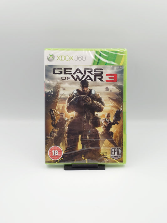 Gears of War 3 (Xbox 360, PAL) - Factory Sealed