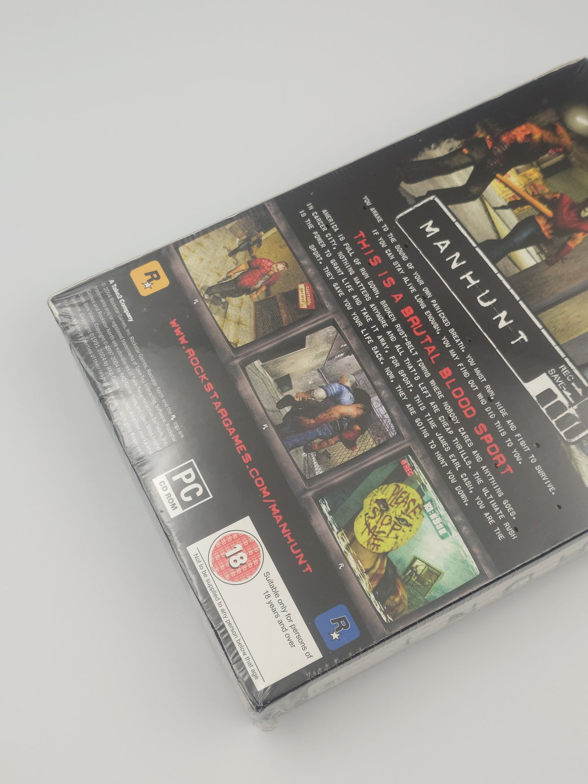 Manhunt - VHS Edition (PC, UK PAL) - Factory Sealed