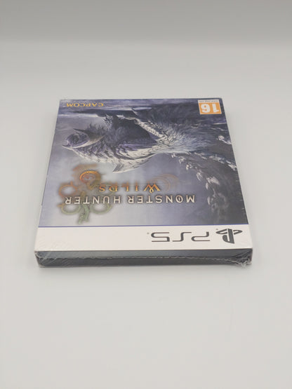 Monster Hunter: Wilds – Limited Edition Steelbook (PS5, UK PAL) – Factory Sealed