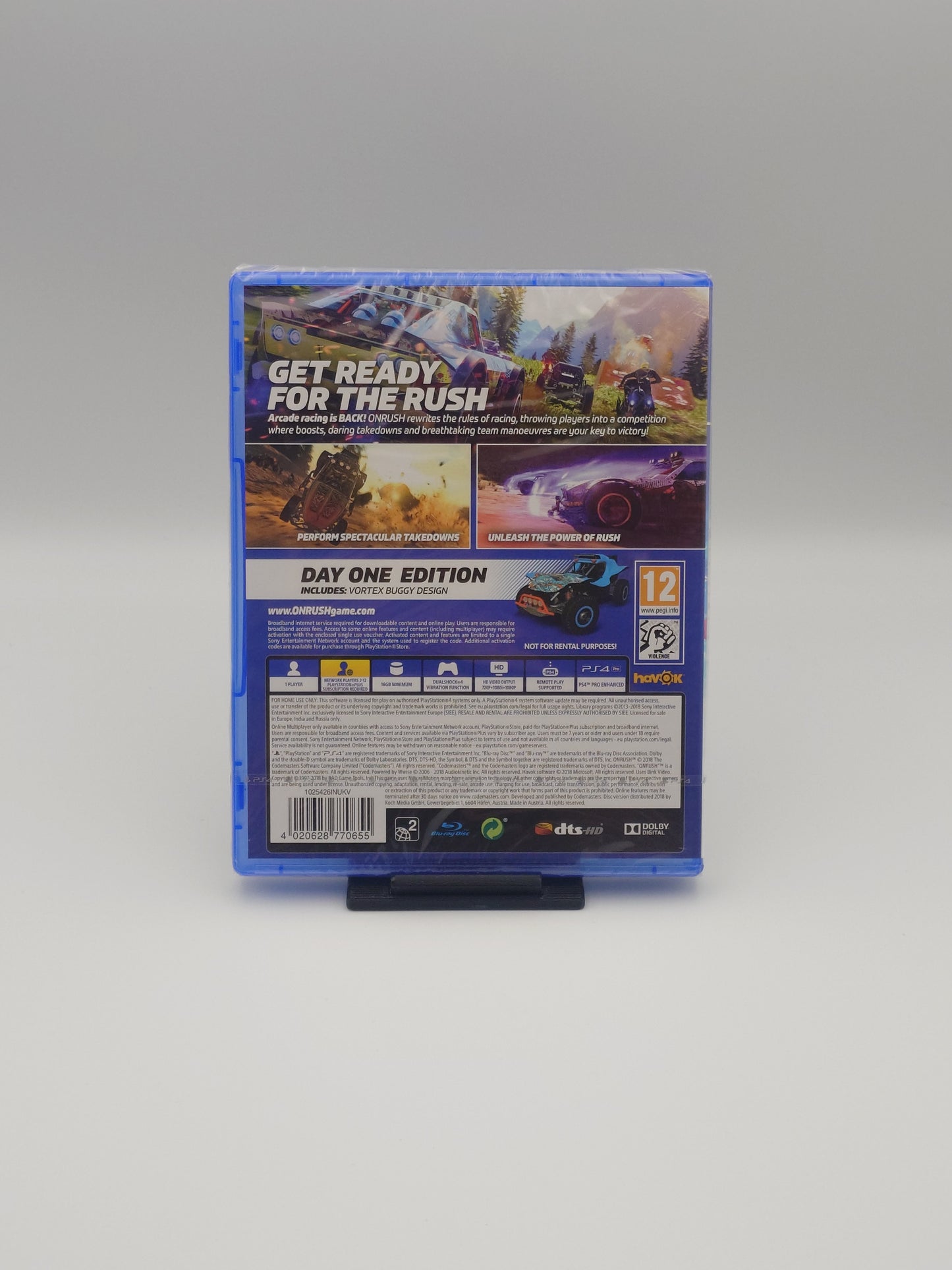 Onrush – Day One Edition (PS4, UK PAL) – Factory Sealed