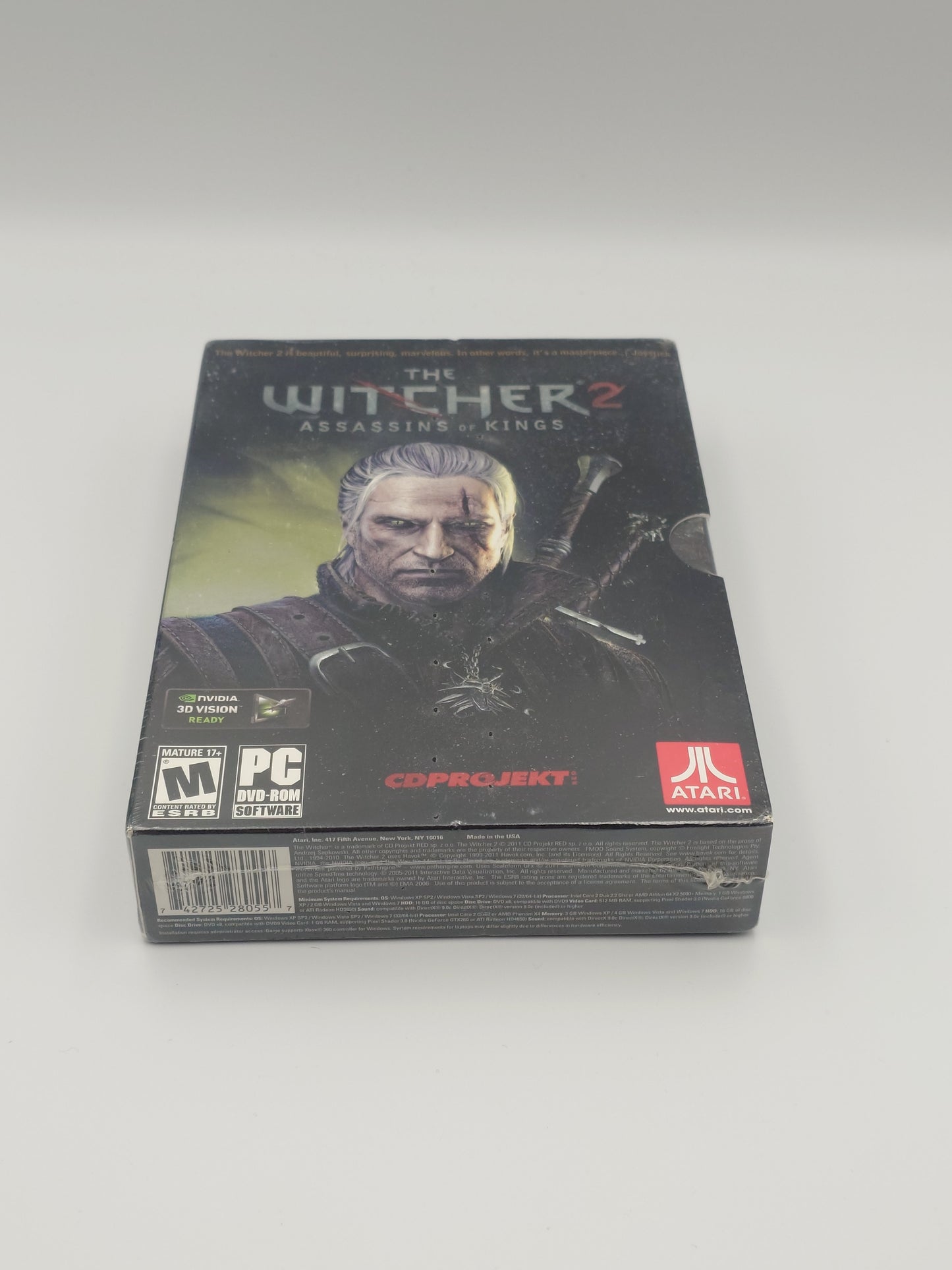 The Witcher 2: Assassin's Of Kings (PC, NTSC) – Factory Sealed