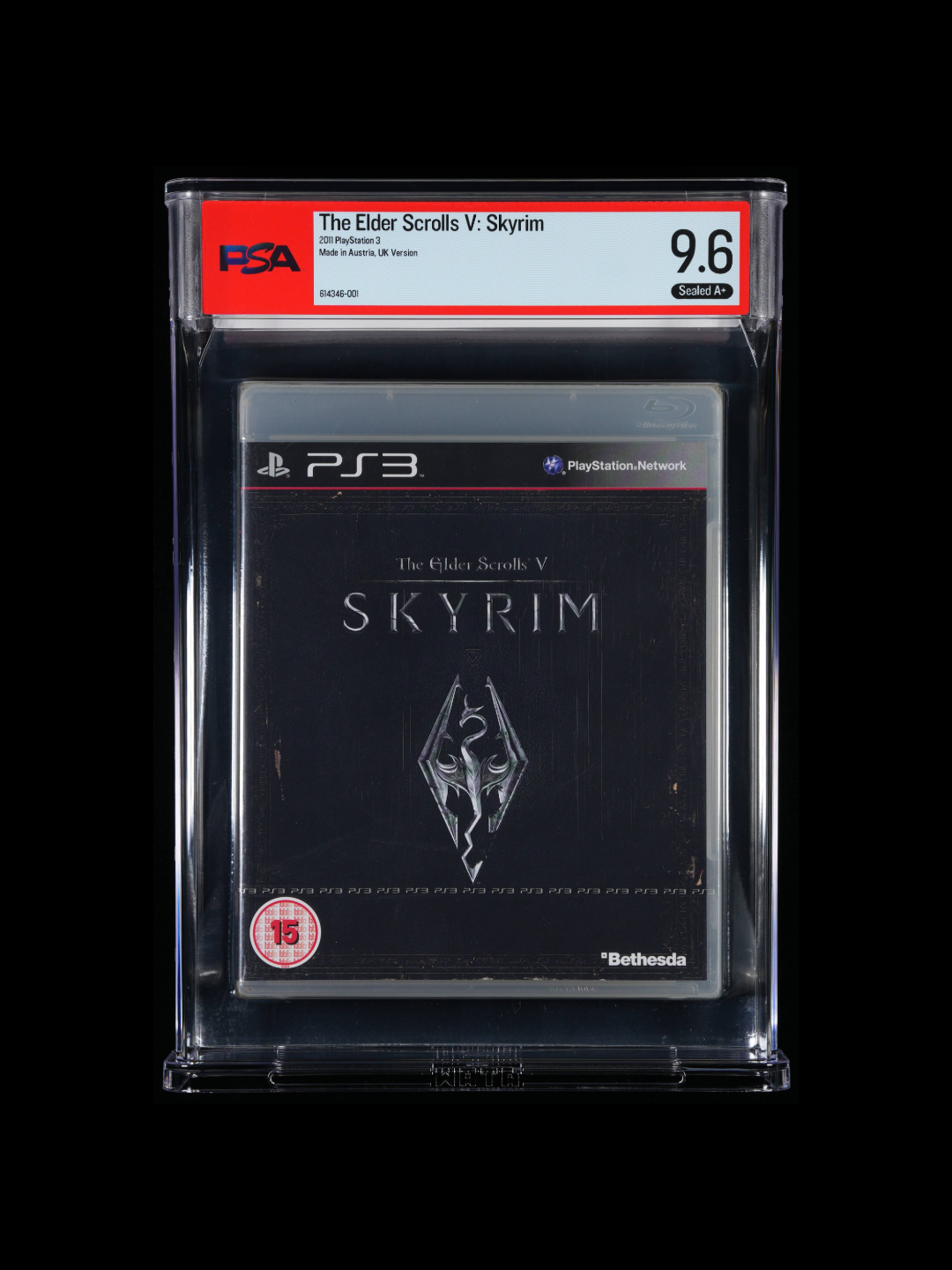The Elder Scrolls V: Skyrim (PS3, UK PAL, Factory Sealed) - PSA 9.6 A+