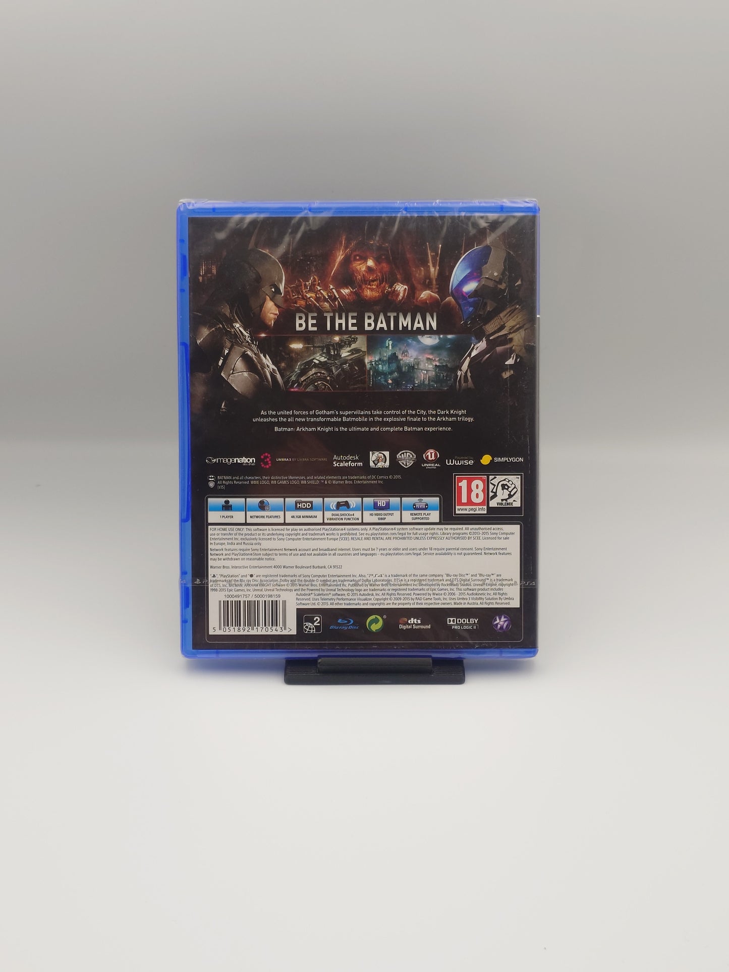 Batman: Arkham Knight (PS4, UK PAL) – Factory Sealed