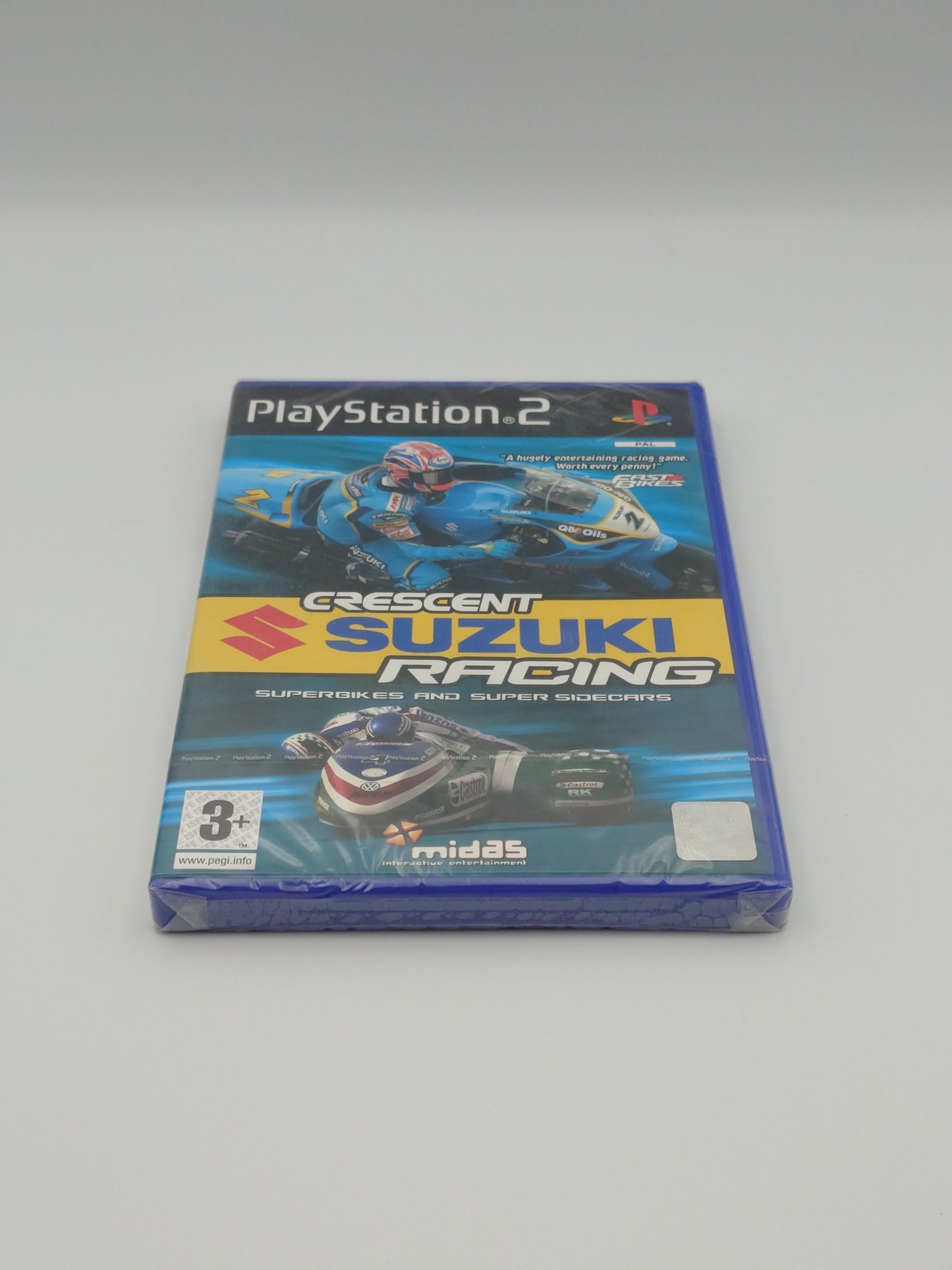 Crescent Suzuki Racing: Superbikes and Super Sidecars (PS2, UK PAL) – Factory Sealed