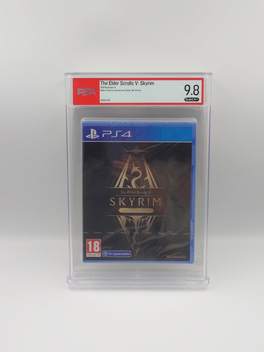The Elder Scrolls V: Skyrim - Anniversary Edition (PS4, UK PAL, Factory Sealed) - PSA Graded 9.8 A++