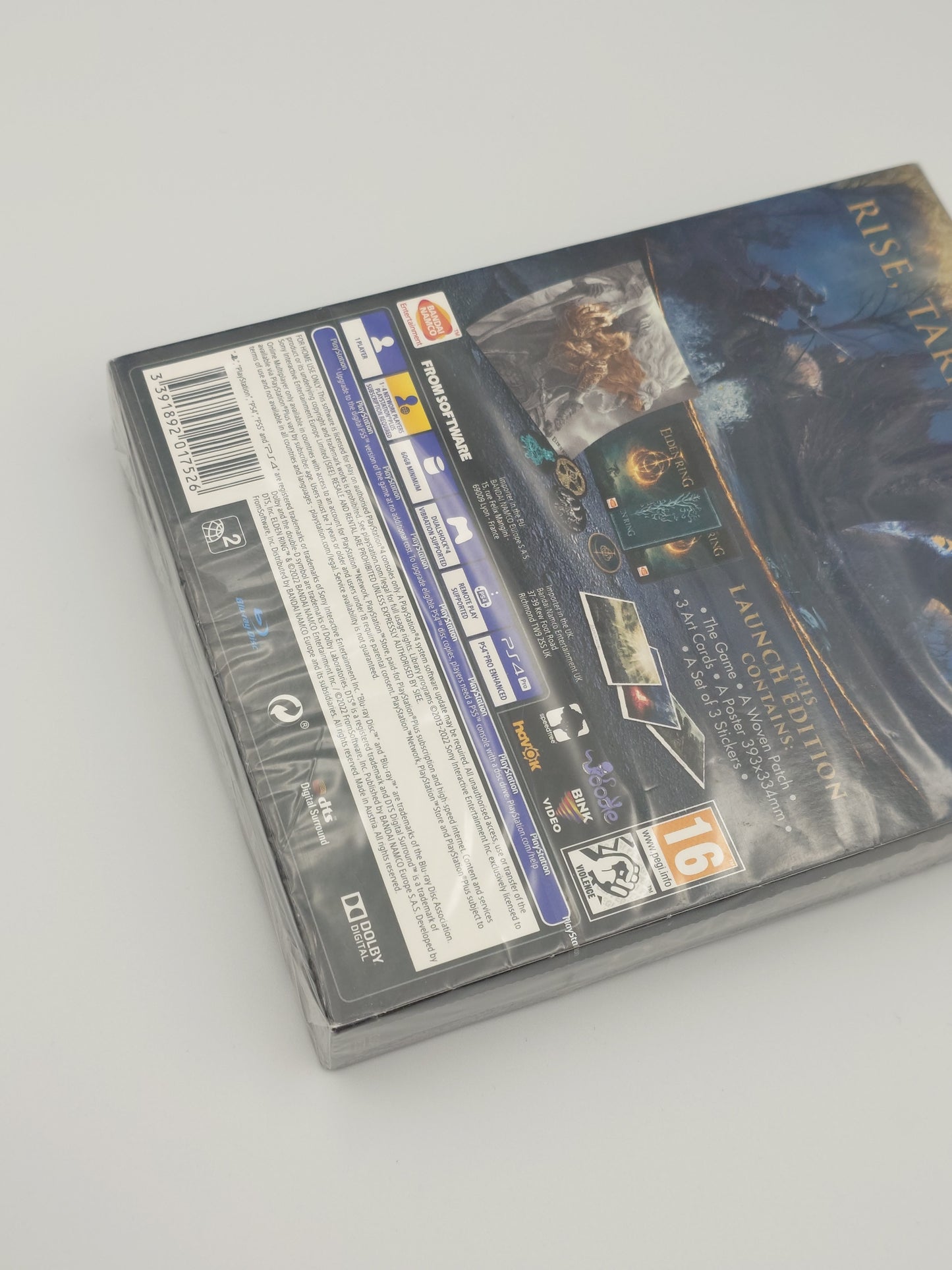 Elden Ring – Launch Edition (PS4, UK PAL) – Factory Sealed