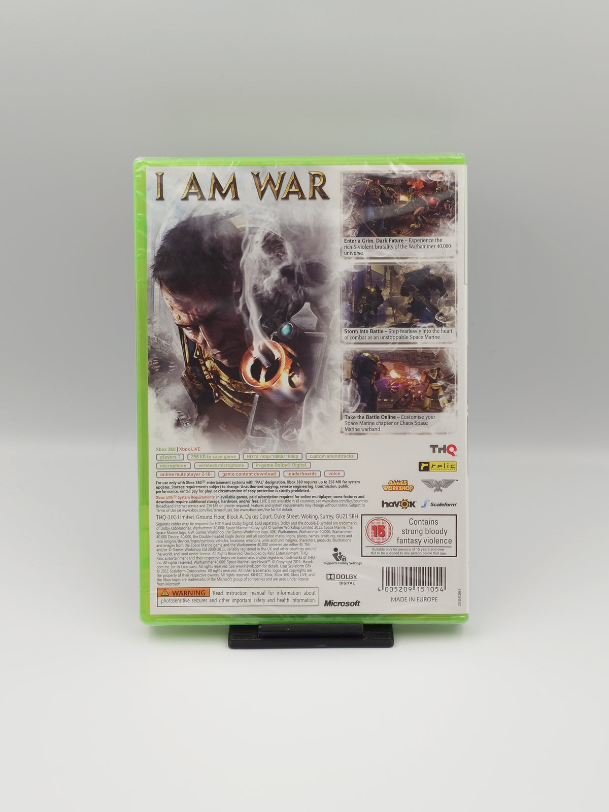 Warhammer 40,000: Space Marine (Xbox 360, PAL) - Factory Sealed