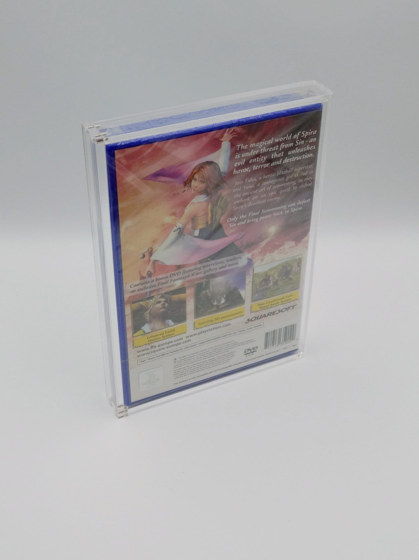 Acrylic Display Case for PlayStation 2 Games – PS2