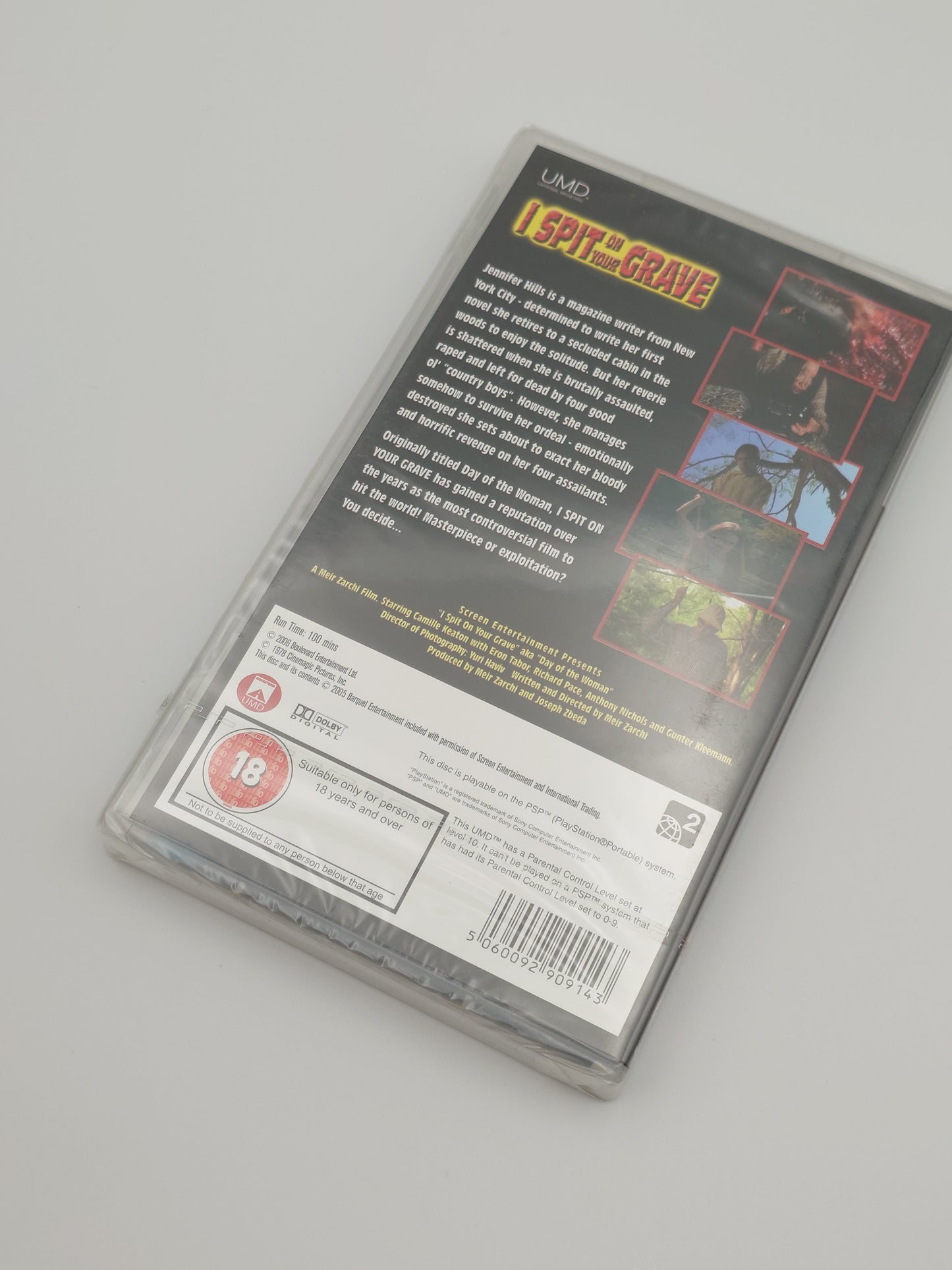 I Spit On Your Grave (PSP UMD Video, PAL) – Factory Sealed